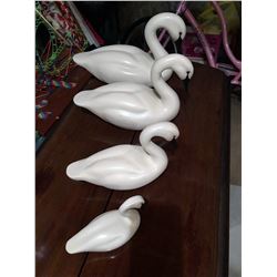 Decorative Swans