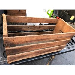 2 Wooden Apple Crates