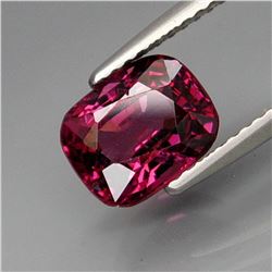 Natural Cushion Purple Pink Spinel 2.29 Ct - Untreated
