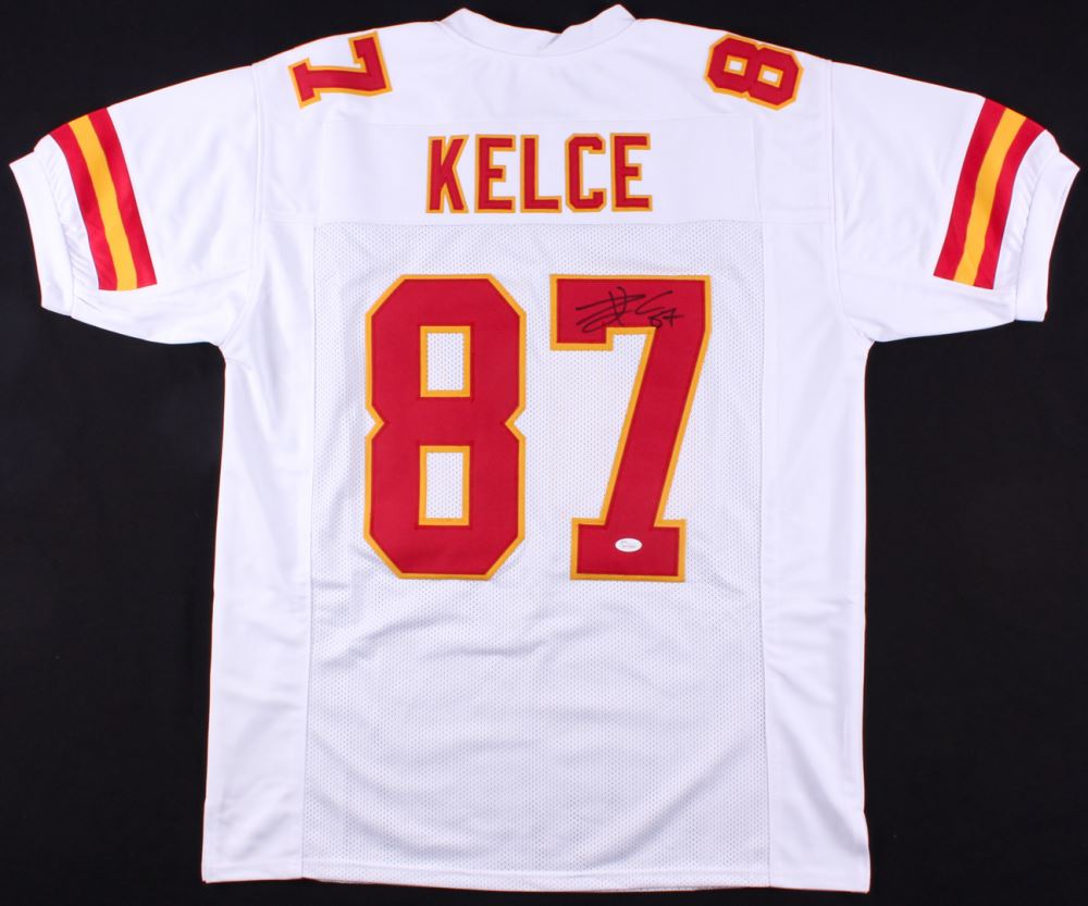 travis kelce signed jersey
