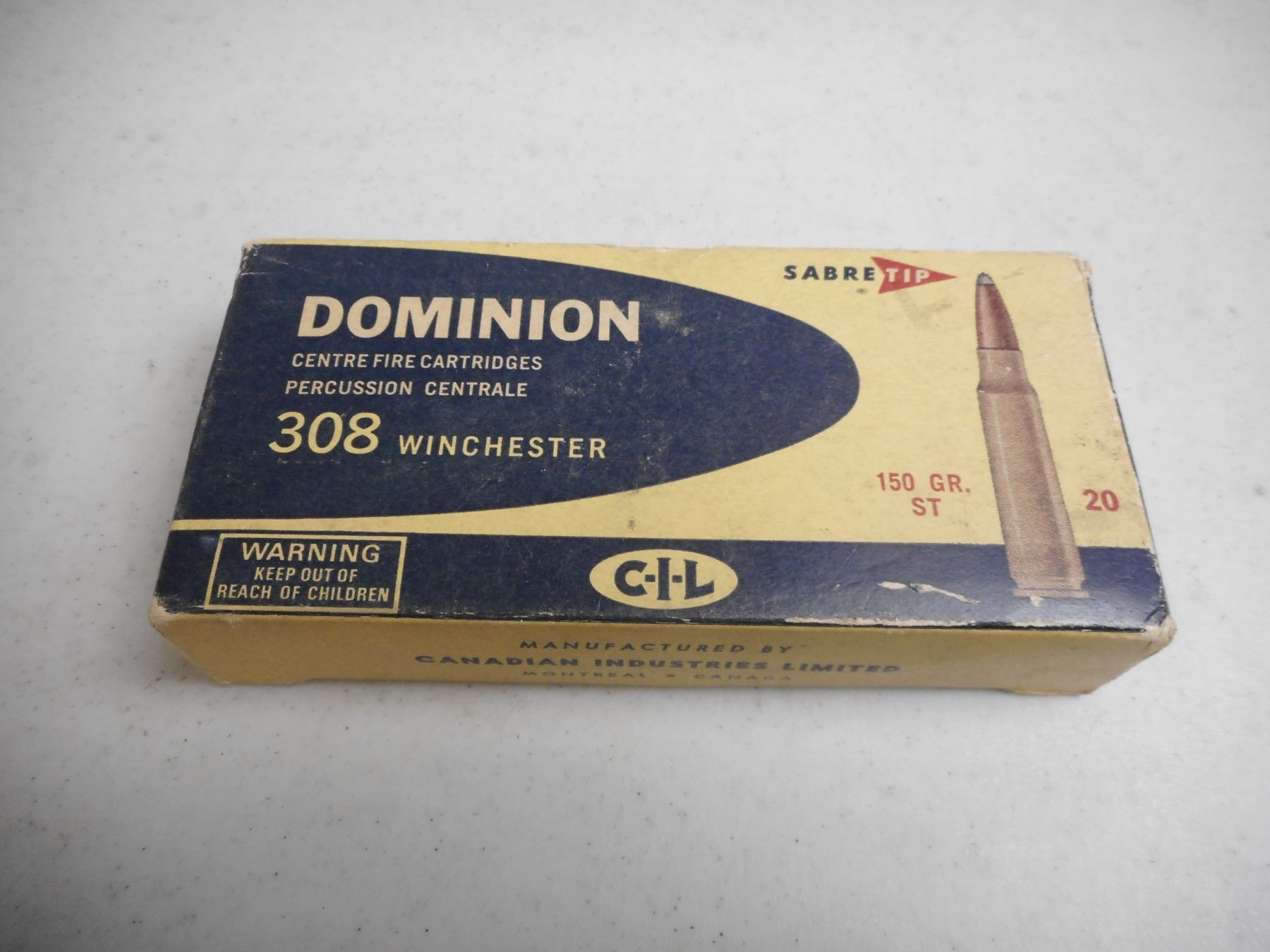 308 WINCHESTER DOMINION AMMO