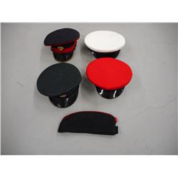 ASSORTED MILITARY OFFICERS HATS