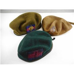 ASSORTED BERETS