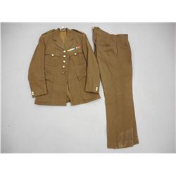 OFFICERS GREEN UNIFORM