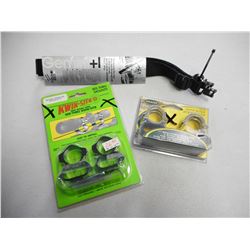 ASSORTED SCOPE RINGS & SLING