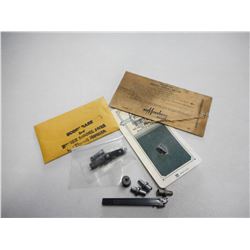 ASSORTED GUN PARTS