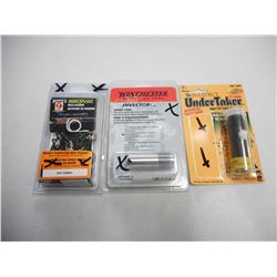 ASSORTED CHOKES & BORE SNAKE