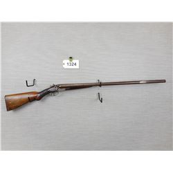 F. WILLIAMS  , SIDE BY SIDE  , 12GA  , REPLACED HAMMERS, AND REPLACED FIRING PINS, DARK BORES, CRACK