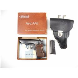 WALTHER , MODEL: PPK , CALIBER: 7.65MM