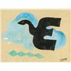 Image 1 : French Surealist Gouache Signed Georges Braque