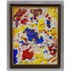 Image 2 : American Gouache Abstract Signed Sam Francis