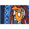 Image 3 : Cuban Cubist OOC Portrait Signed A. Pelaez