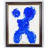 Image 2 : French Oil Expressionist Signed Yves Klein