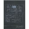 Image 1 : Linocut Print Signed Jean-Michel Basquiat 27/100