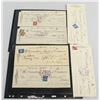 Image 1 : 1930-1940's Canadian Alberta Cancelled Cheques 6PC