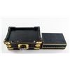 Image 10 : 2 Assorted Chinese Wood and Brass Boxes w/ Inlaid