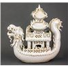 Image 1 : Ming Style Chinese Porcelain Dragon Boat