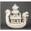 Image 3 : Ming Style Chinese Porcelain Dragon Boat