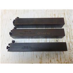 (3) ALLIED INDEXABLE LATHE TOOL HOLDERS