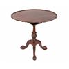 Image 1 : Mahogany Bird Cage Tilt Top Table