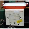 Image 1 : NEW IN BOX WESSTON CERAMIC COOKER & ENAMEL ON CAST IRON PAN