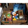 Image 1 : 2 BOX LOTS COLLECTIBLES