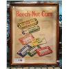 Image 1 : VINTAGE FRAMED BEECH-NUT AD