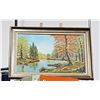 Image 1 : FRAMED OIL ON CANVAS