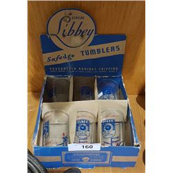 NEW OLD STOCK CASE LIBBEY SAFE EDGE TUMBLERS