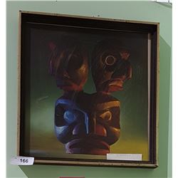 FRAMED NATIVE PRINT