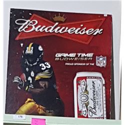 BUDWEISER TIN SIGN