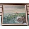 Image 1 : FRAMED OIL ON BOARD