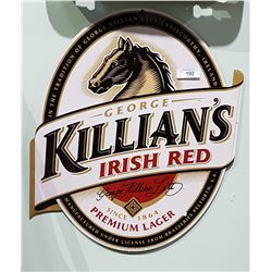 KILLIAN'S IRISH RED TIN BEER SIGN
