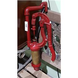 VINTAGE CAST IRON IMPERIAL OIL PUMP