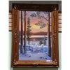Image 1 : ORNATE GILT FRAMED OIL ON CANVAS