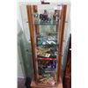 Image 2 : ROTATING DISPLAY CASE FULL OF COLLECTIBLES