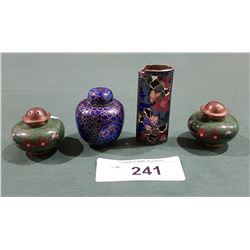 4 PCS MINIATURE CLOISENNE