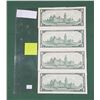 Image 2 : 4 CENTENNIAL $1 BILLS DATED 1967