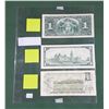 Image 2 : 3 VINTAGE CANADIAN $1 BILLS