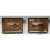 Image 1 : 2 ANTQUE FRAMED PRINTS