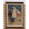 Image 1 : GILT FRAMED VINTAGE PRINT TITLED FRIENDS