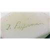 Image 2 : VINTAGE FENTON HAND PAINTED CUSTARD GLASS BIRD
