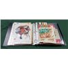 Image 2 : BINDER OF VINTAGE MENUS, ADVERTISEMENTS, ETC
