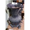 Image 1 : PRE MING DYNASTY METAL VASE WITH FIGURAL HANDLES REPRODUCTION