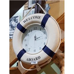 NAUTICAL WALL CLOCK