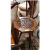 Image 1 : CUSTOM HAND CARVED OCCASIONAL TABLE WITH GRIFFON MOTIF