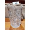 Image 1 : VINTAGE PINWHEEL CRYSTAL VASE