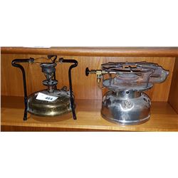 TWO VINTAGE CAMPING STOVES