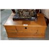 Image 1 : SMALL ANTIQUE PINE CHEST W/KEY