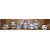 Image 1 : 11 CHINA TEACUPS/SAUCERS